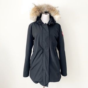 Authentic Canada Goose Black Victoria Parka XL